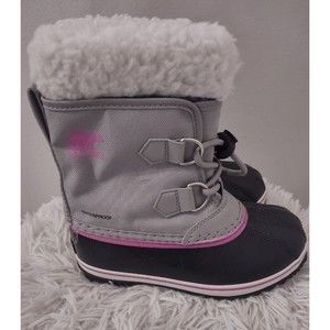Children Unisex Boots SOREL Kids Yoot Pac Nylon (Toddler/Little Kid) Size 12